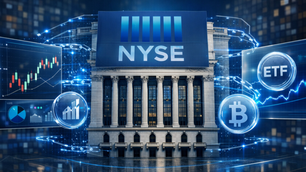 NYSE construye una plataforma Blockchain para acciones y ETFs tokenizados