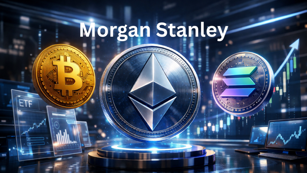 Morgan Stanley Expands Crypto Lineup With Ethereum ETF Filing After BTC, SOL