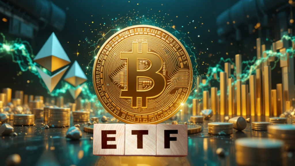Bitcoin Leads ETF Inflows With $697M While Ethereum ETFs Add $168M