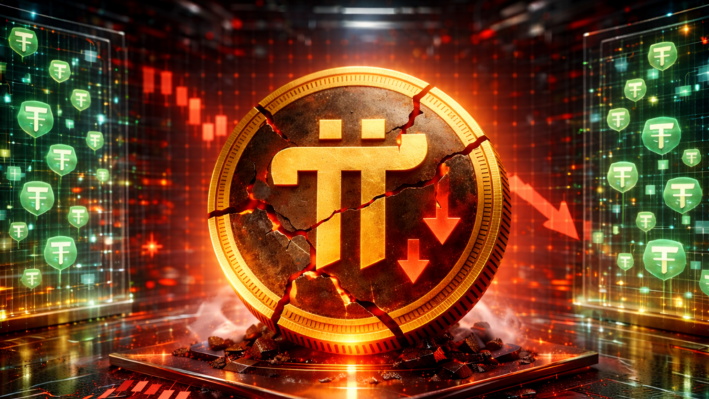 PI Network Price Bearish Under $0.18 Despite Rising Testnet USDT Use