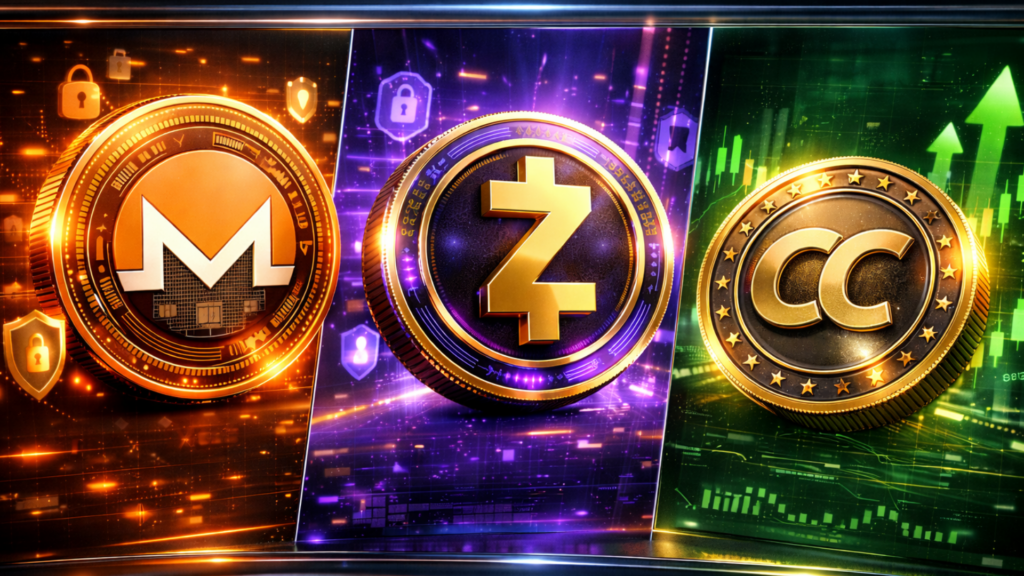 Las monedas de privacidad Monero (XMR), ZCash (ZEC) y Canton CC suben entre un 8 y un 20% por el aumento de la demanda