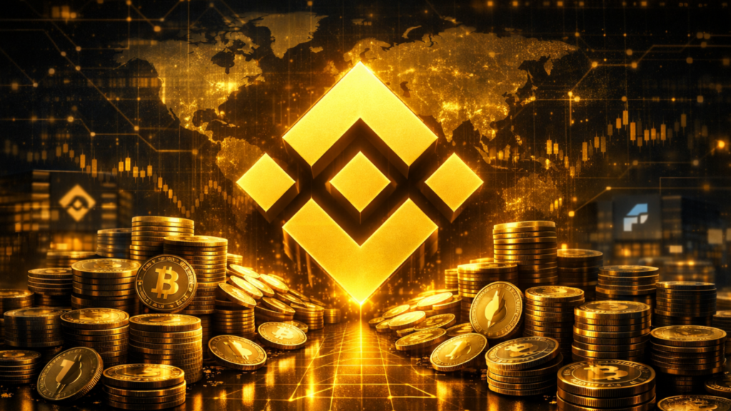 Binance domina las reservas bursátiles con 155.000 millones de dólares en enero