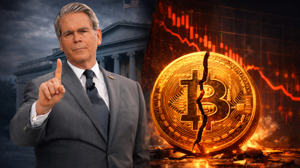 Scott Bessent Rejects Bitcoin Bailout as Crypto Market Plunges
