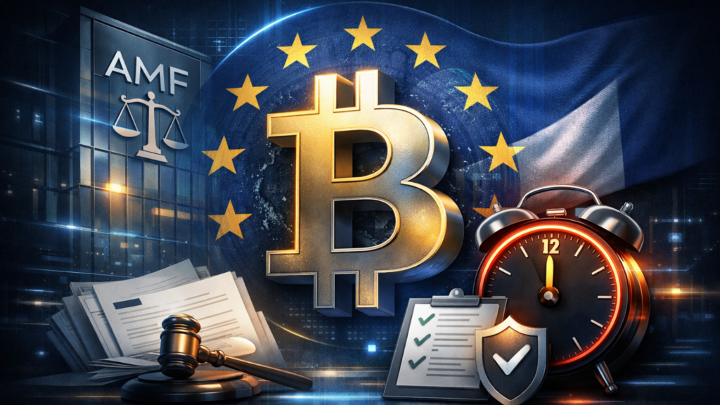 Francia AMF MiCA Recuerda a las Criptoempresas el Plazo de MiCA en Julio
