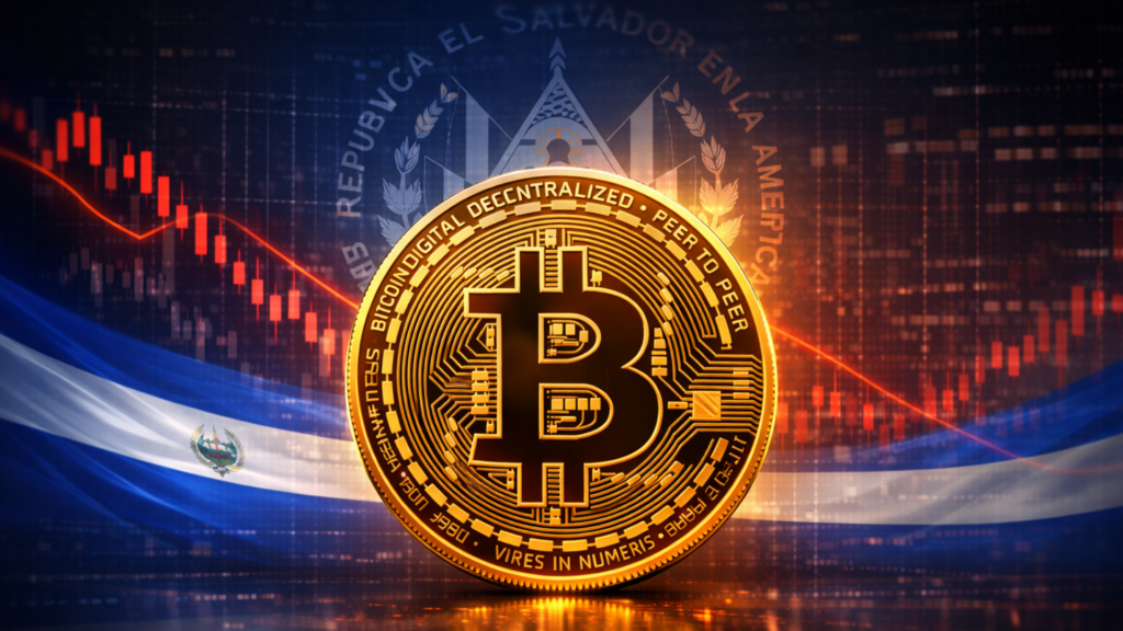 Las tenencias de Bitcoin de El Salvador bajan 300 millones de dólares en medio de la caída del precio