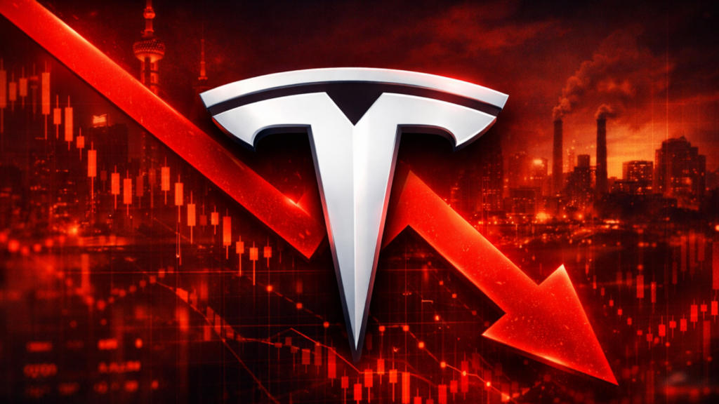 Tesla Stock Price Risks a 15% Drop Despite China Sales Growth