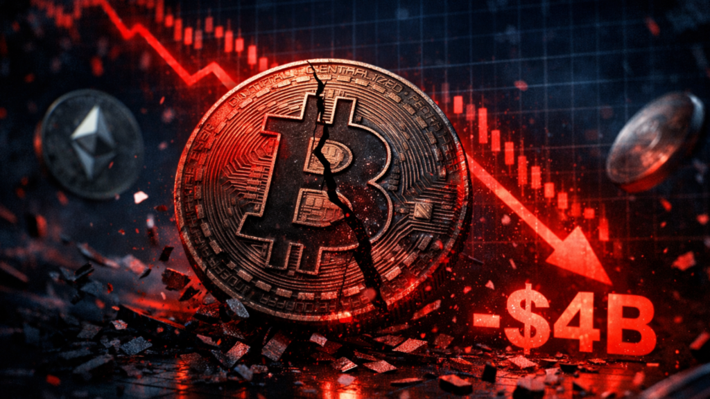 Cripto Noticias: Las 3 razones principales por las que el cripto mercado perdió 4.000 millones de dólares en un mes
