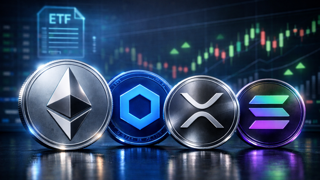 Altcoin Spot ETFs Flows: ETH, LINK, XRP, & SOL ETFs Post Tepid Inflows