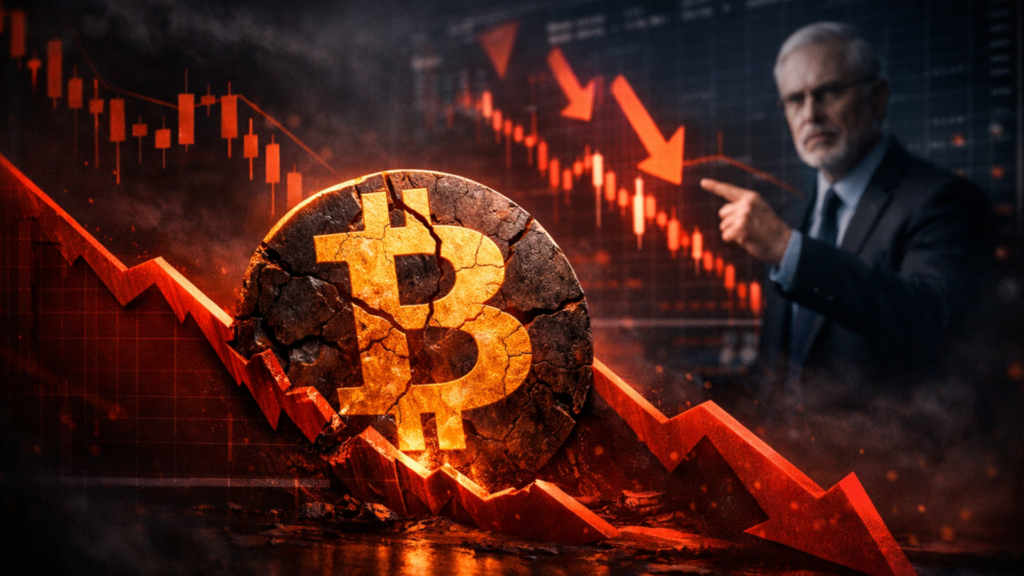 Un économiste américain met en garde contre l’apocalypse des crypto-monnaies suite à la chute du bitcoin