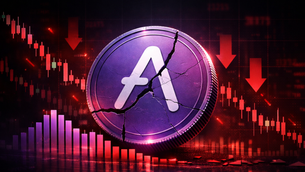 AAVE Crypto Volume Tumbles by 3X as Price Tanks Below Key Level