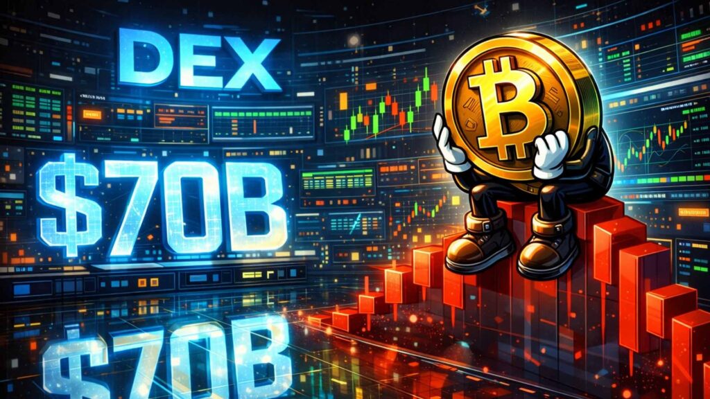 Perpetual DEXs volume hit $70B after Bitcoin’s steep decline