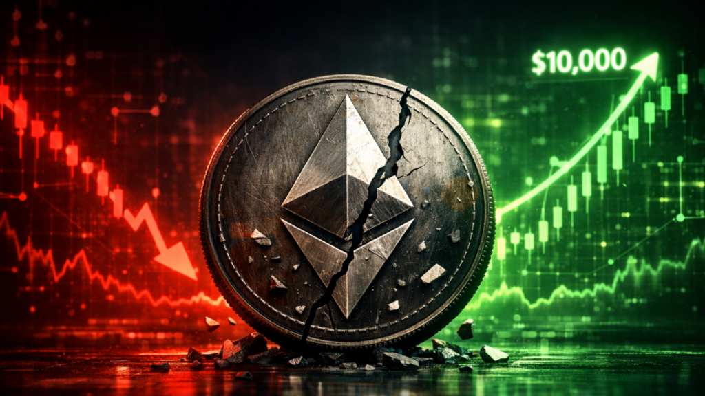 Buy the Ethereum Price Crash to $2,000 Says Expert, Citing $10K Long-Term Target