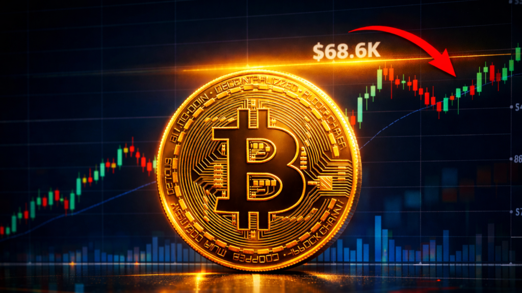 Bitcoin Price Prediction: BTC Eyes $68.6K Liquidity Grab Before Drop?