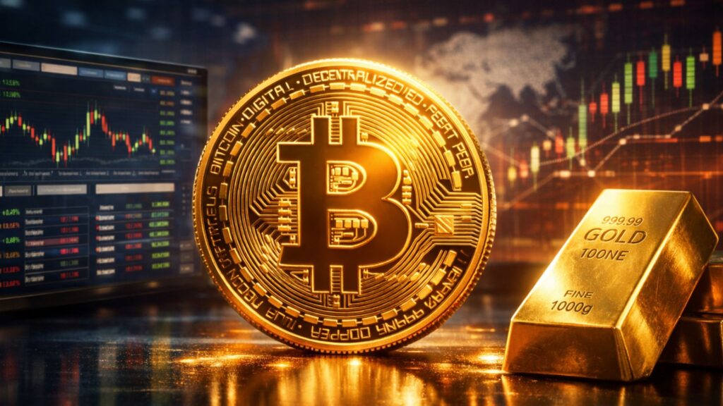 Bloomberg Experts Predicts Bitcoin Crash to $10,000 in 2026 Along With Gold