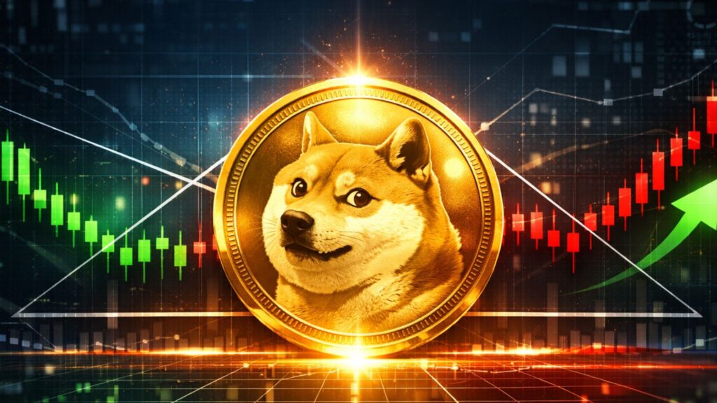 Is Dogecoin Price Ready for a 37% Move as Triangle Pressure Builds?