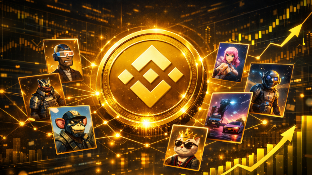 Nouvelles NFT : Les acheteurs de NFT augmentent de 400% et le volume des ventes de la chaîne BNB augmente