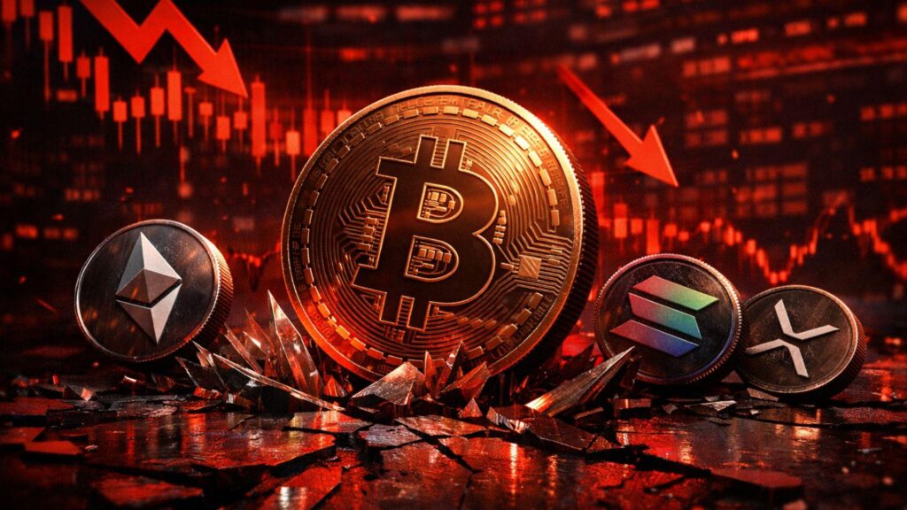 Crypto Market Crash Today: Why are Bitcoin and Altcoins Plunging?