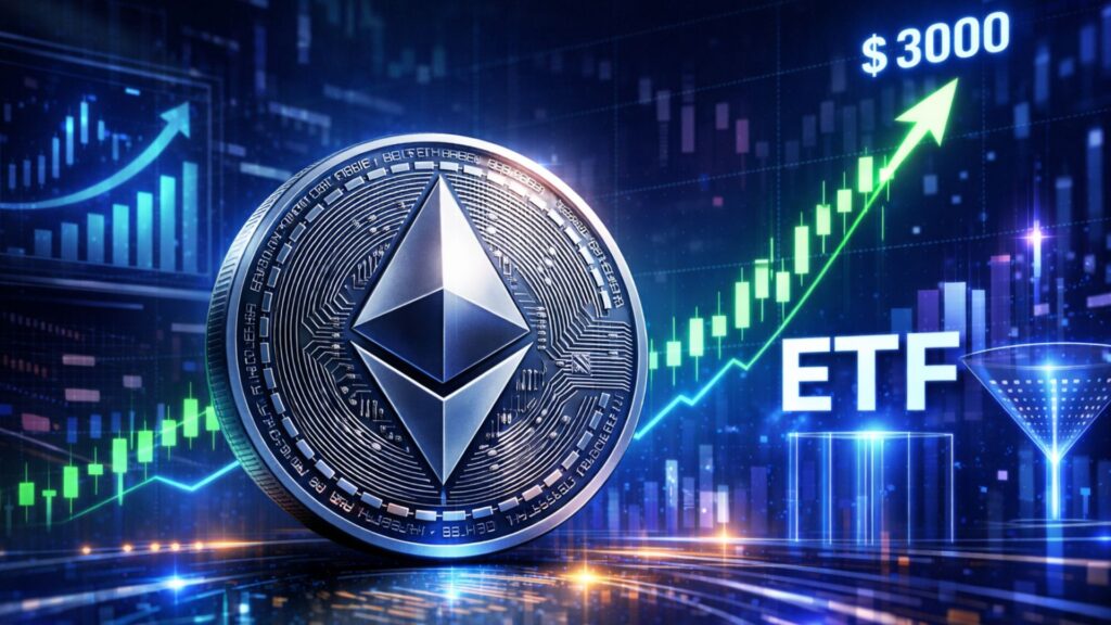 Ethereum Price Eyes $3,000 After Lastest Recovery & Ether ETF Inflows