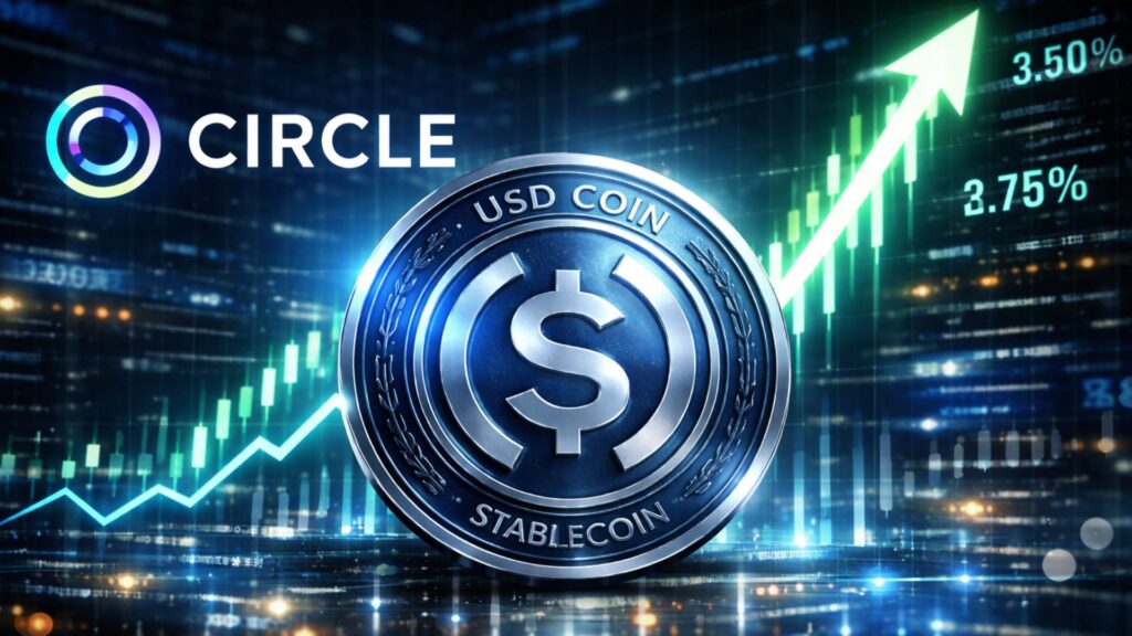 Circle Stock Doubles in a Month on Rates, USDC New Peak