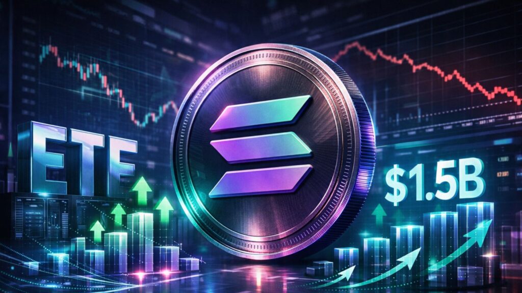 Los ETF de Solana registran entradas de 1.500 millones de dólares a pesar de la caída del 57% de SOL tras su lanzamiento