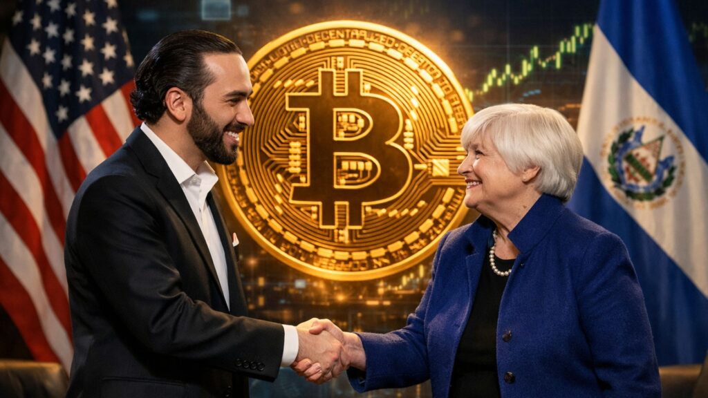 U.S. Treasury Secretary Meets El Salvador President Bukele as Crypto Push Continues
