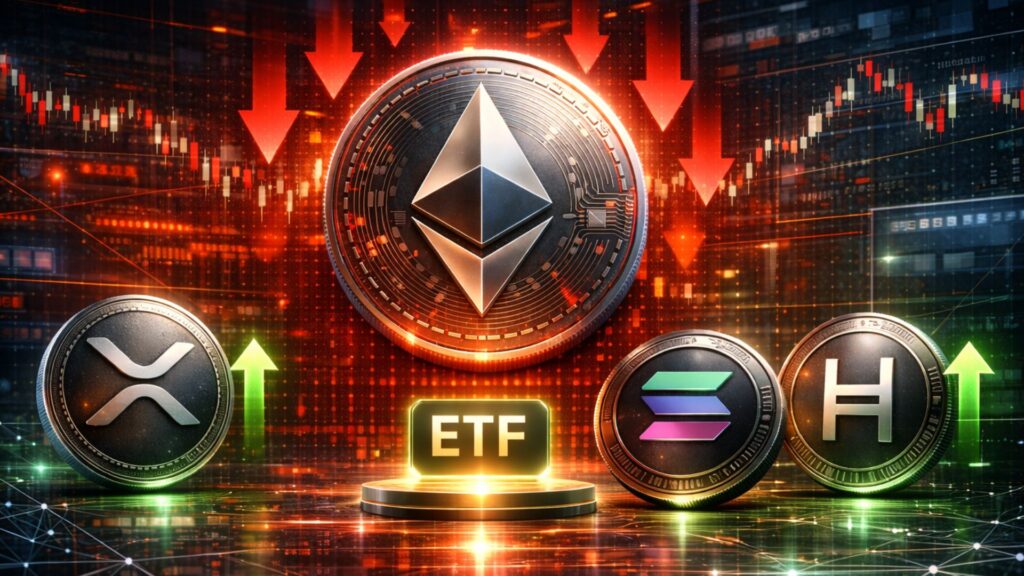Ethereum ETFs сообщают о чистом оттоке $10,7 млн. 3 марта, HBAR, XRP, SOL ETFs покупают