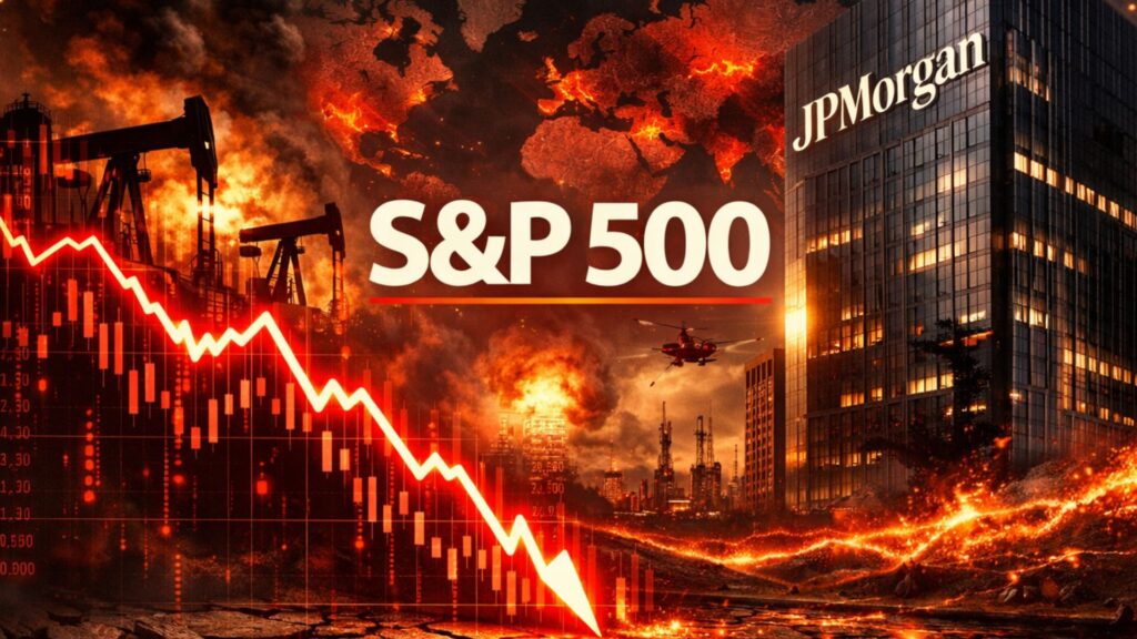 JPMorgan réduit ses prévisions de fin d’année pour le S&P 500 à 7 200, en raison du chaos géopolitique lié au pétrole