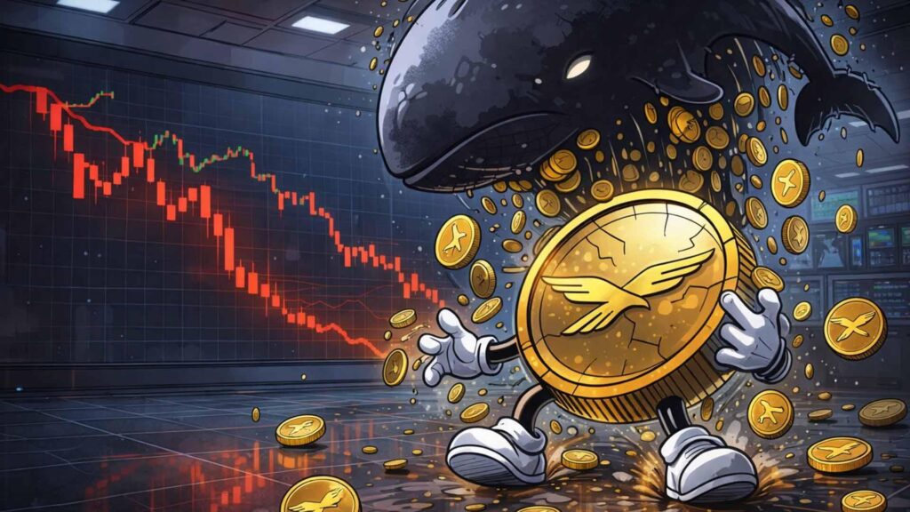 Trump Crypto WLFI Token Crashes 20% In A Week, Massive Whale Dumping