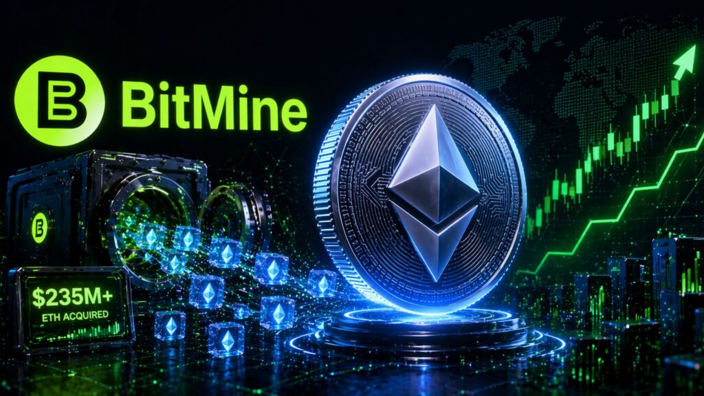 Actualités Ethereum : Bitmine achète 235 millions de dollars d’ETH alors que la SuperTrend devient haussière