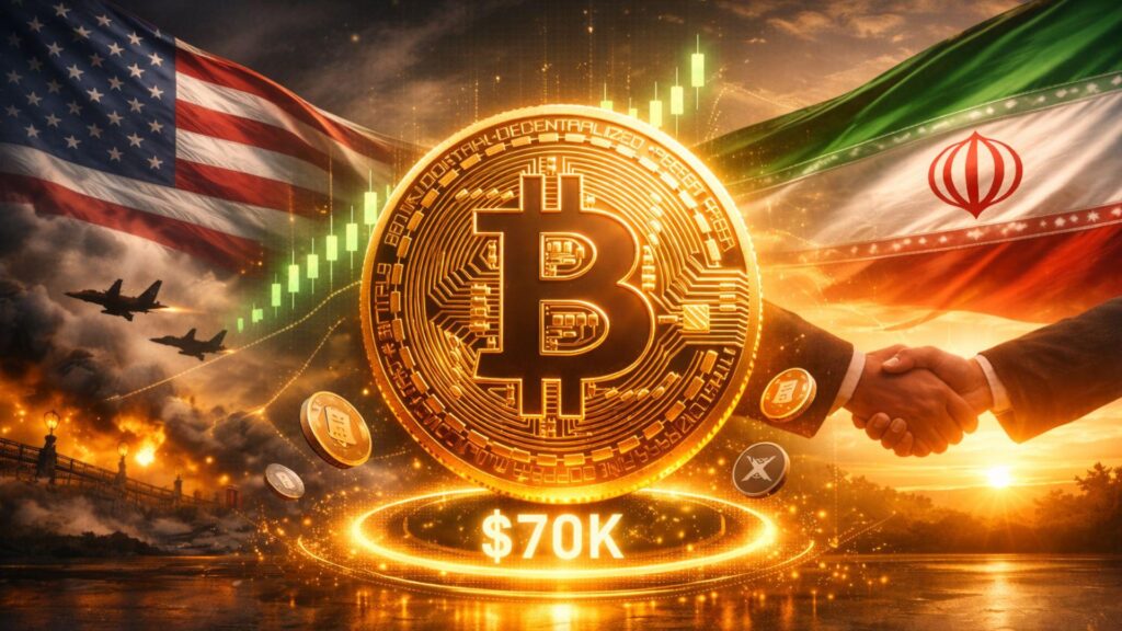 Crypto Market Surge As US-Iran Discuss A 45-Day Ceasefire, BTC Price Eyes $70,000