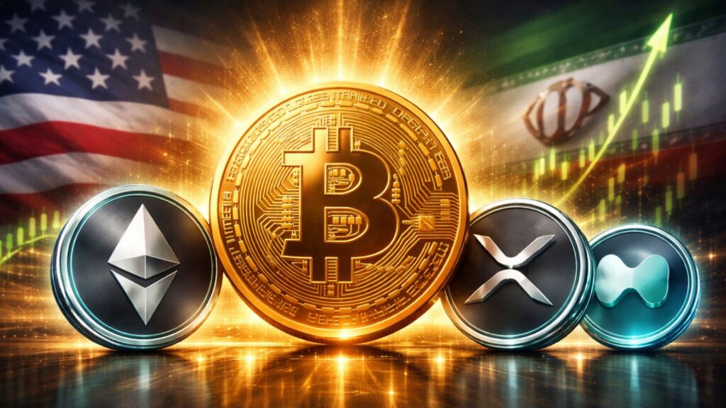 Crypto Market Rally: BTC, ETH, XRP, HYPE Surge 4-8% Amid US-Iran Talks