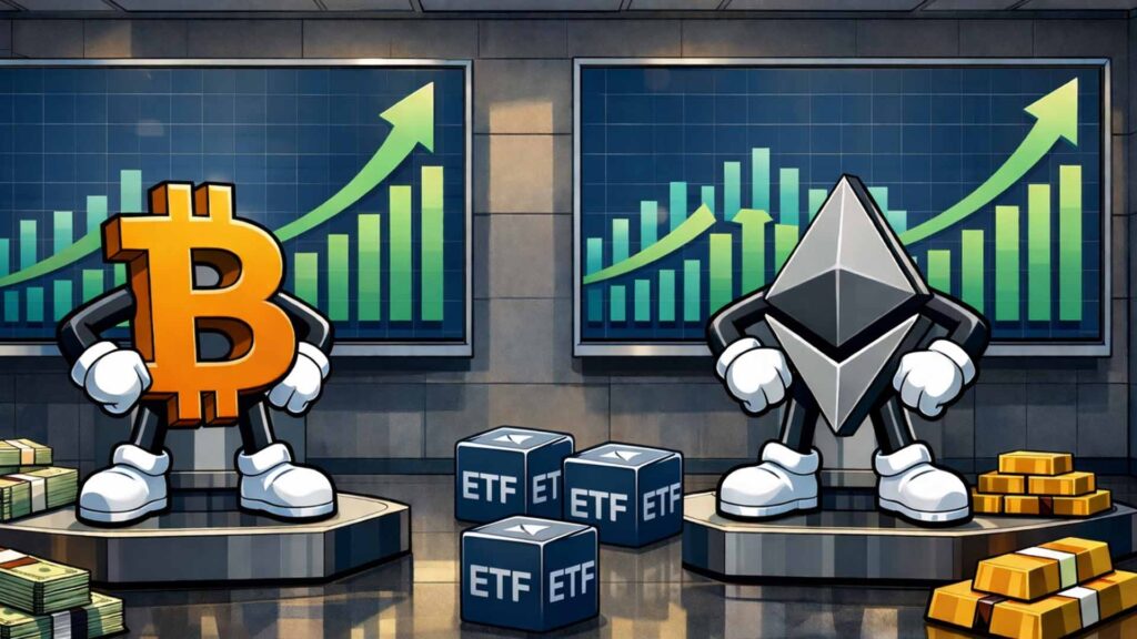 U.S. Bitcoin and Ethereum ETFs Record $791M Inflows on April 17