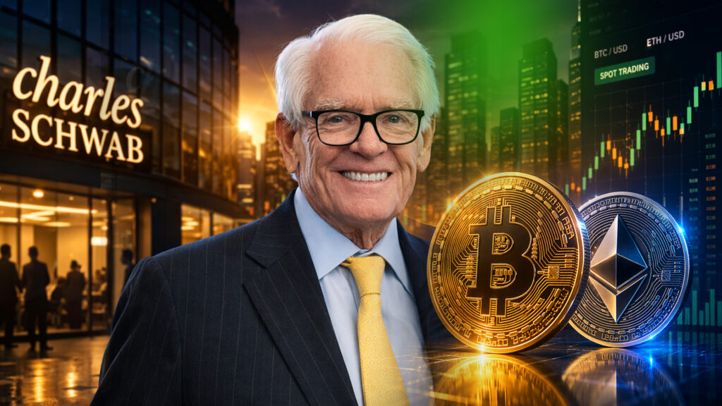 Charles Schwab startet den Spot-Handel mit Bitcoin und Ethereum