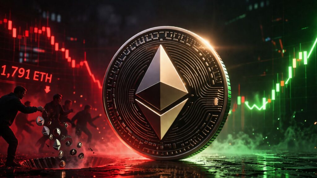 Ethereum-Preisrallye oder Bullenfalle? Privatanleger stoßen 1.791 ETH ab
