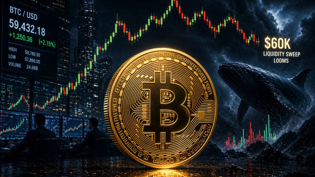 Bitcoin-Preis kurz vor dem Top? $60K Liquiditätsschwemme droht