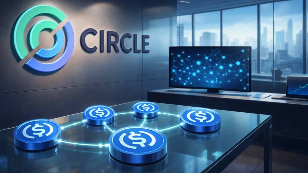 Circle lance un pont USDC pour les chaînes multiples, tandis que l’action de CRCL devient haussière