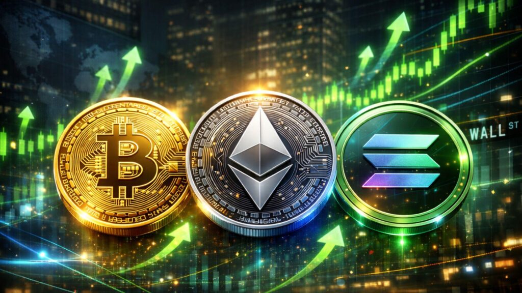 Las 3 mejores criptoacciones para comprar antes de la próxima carrera alcista