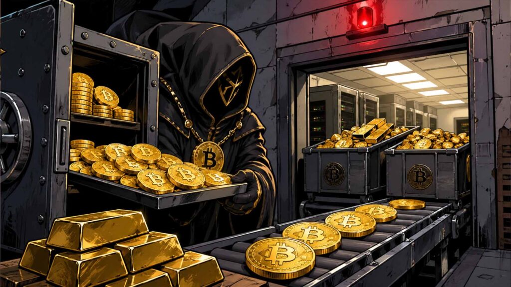 Новости биткоин: Abraxas переводит $406 млн. в BTC и золоте на биржи, так как надвигается давление продаж