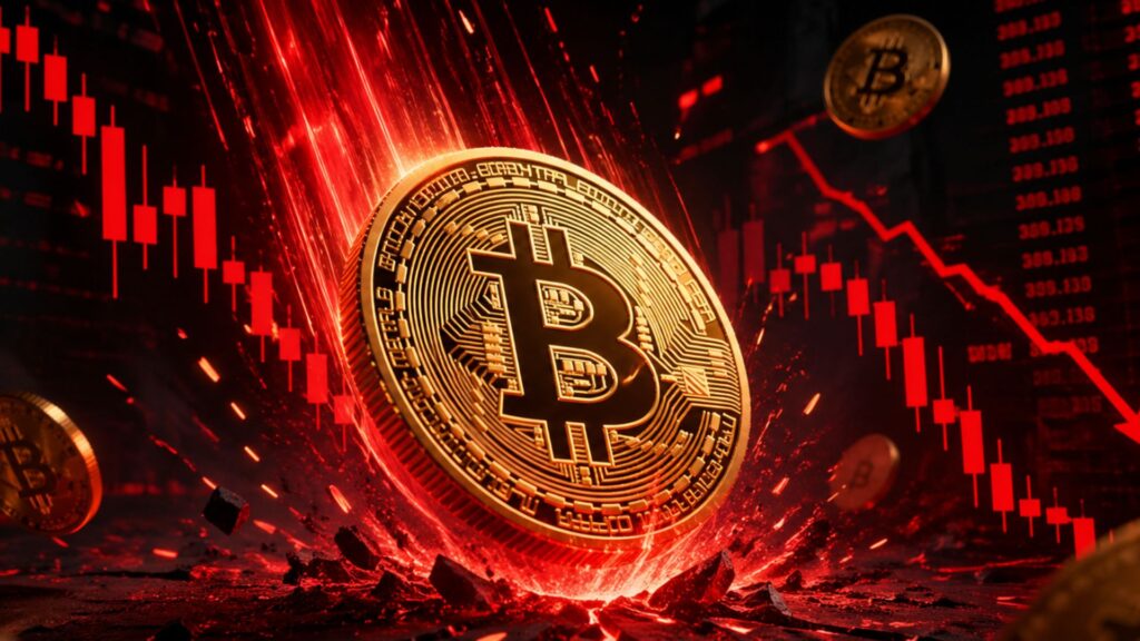 Bitcoin Price Crashes to $77K as $68M Liquidations Hit in an Hour