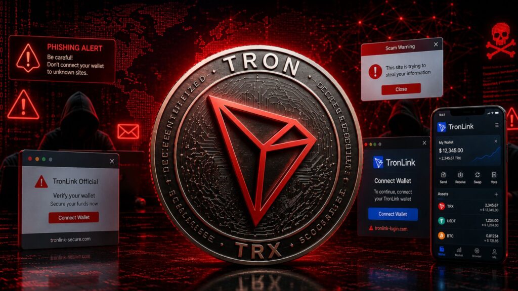 Malicious Actors Initiate Phishing Campaigns Impersonating TronLink