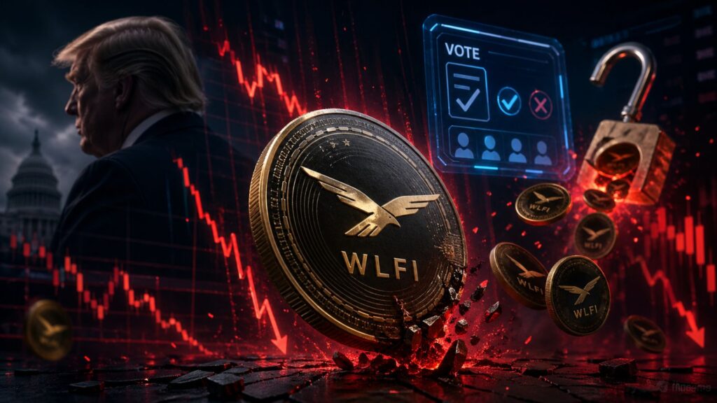 Predicción del precio de WLFI: El token vinculado a Donald Trump alcanza un nuevo mínimo mientras el voto del desbloqueo alimenta la caída