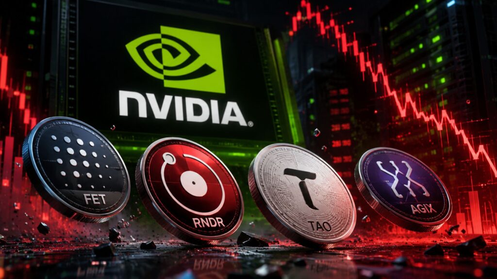 Warum KI-Kryptomünzen im Vorfeld der NVIDIA-Ergebnisse fallen