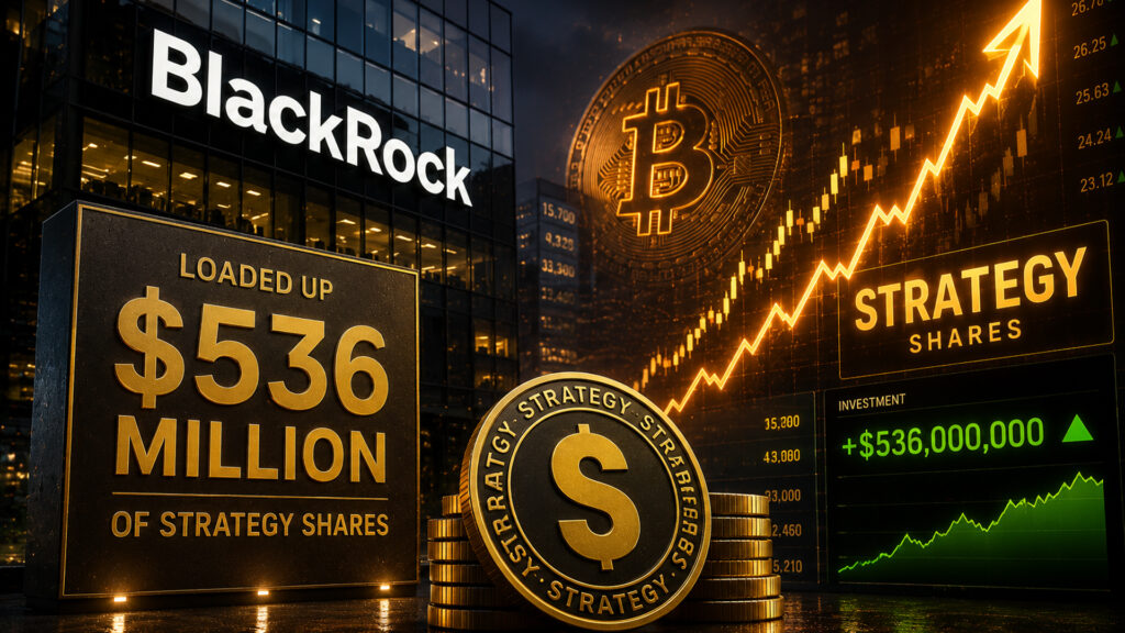 BlackRock Loads up $536 million of Strategy Shares