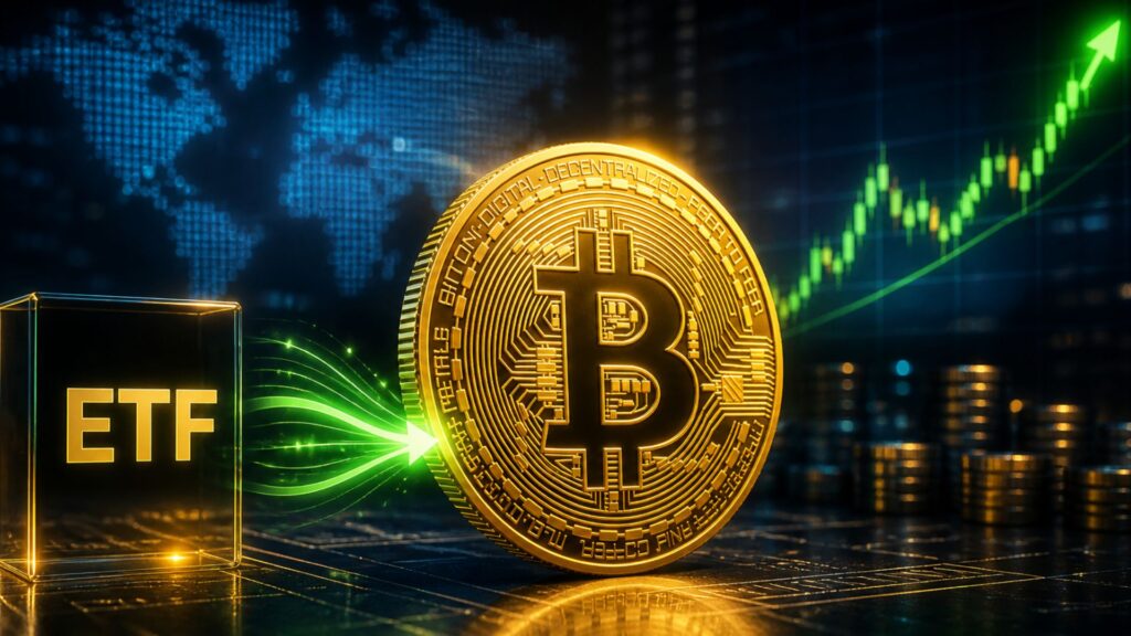 Los ETFs de Bitcoin registran entradas semanales de 153 millones de dólares, mientras que Ethereum experimenta salidas