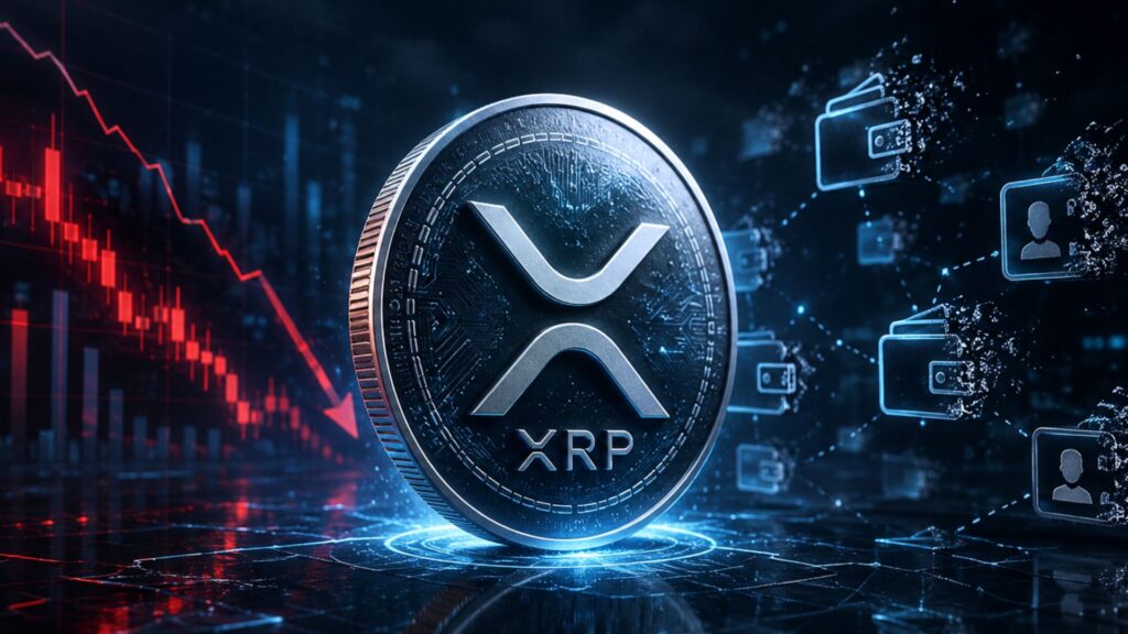 New XRP Addresses Fall 85% as Speculative Interest Wanes.