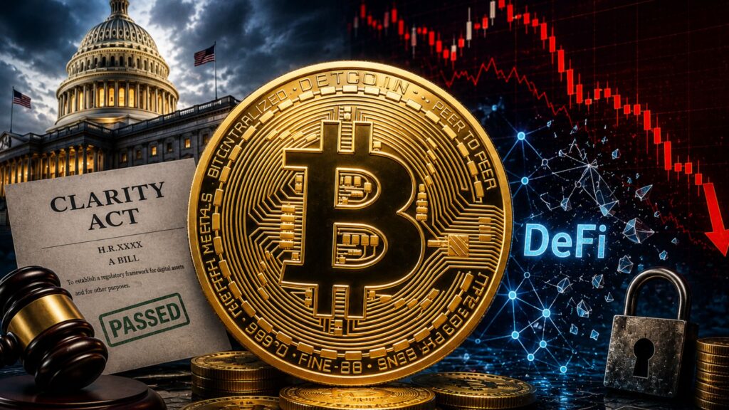 Clarity Act Passed, But DeFi Advocates Have Bad News in This Crypto Market Structure Bill