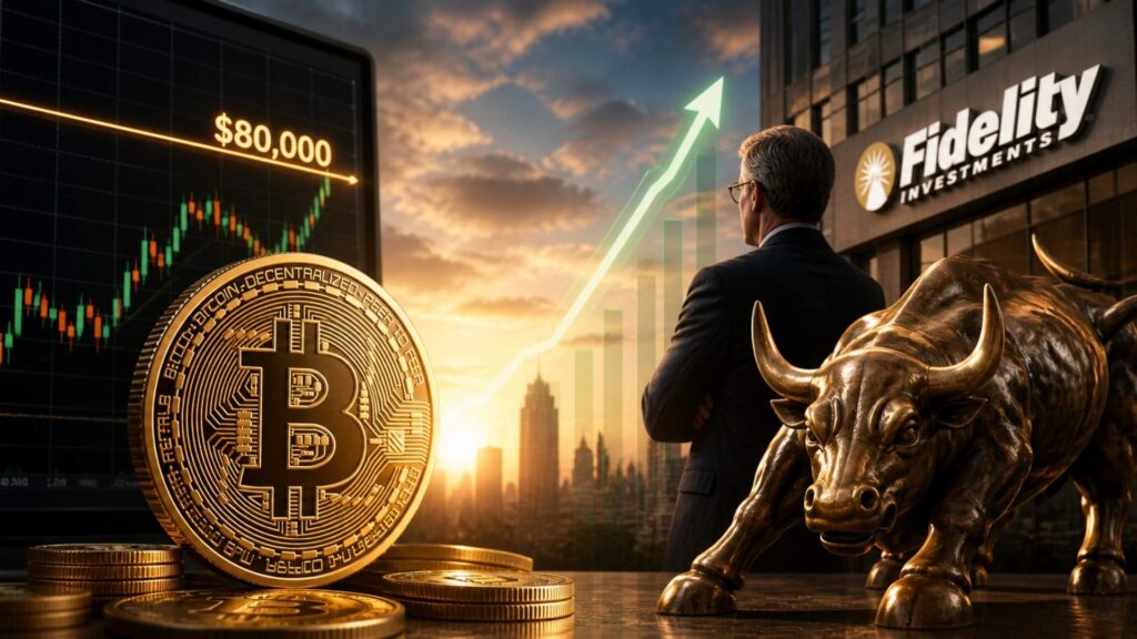 El precio del Bitcoin prueba la resistencia de los 80.000 $, el ejecutivo de Fidelity detecta la próxima carrera alcista