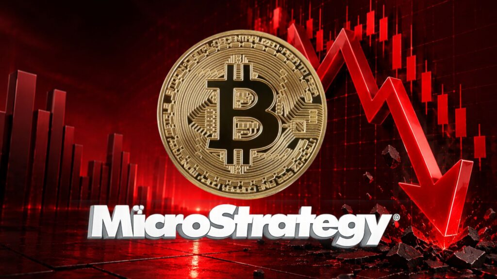 MSTR Stock Flashing Red as Bitcoin Price Crashes, ETF Outflows Rise