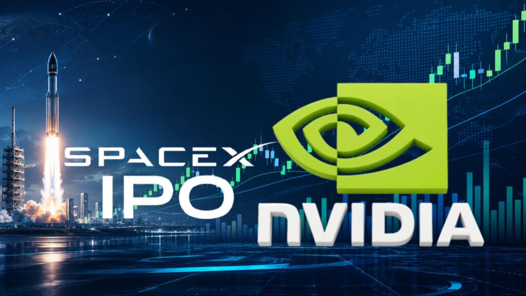 He aquí por qué las acciones de Nvidia podrían beneficiarse de la salida a bolsa de SpaceX de hoy
