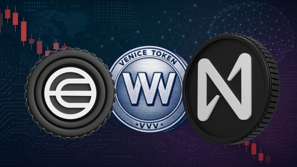 Here’s Why AI Crypto Coins Like Worldcoin, Near, and Venice Are Falling?